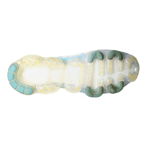 NIKE Air VaporMax 2019 'White University Gold Wolf Grey' Running Shoes Size 11.5 - Picture 9 of 9